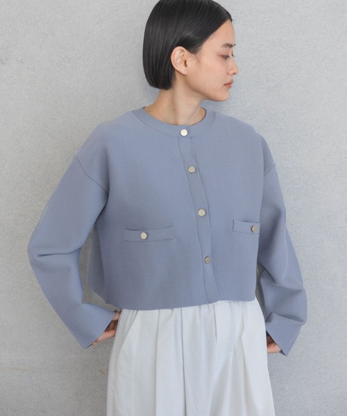 A part by（アパートバイ） ニットカーディガン FREE アイボリー