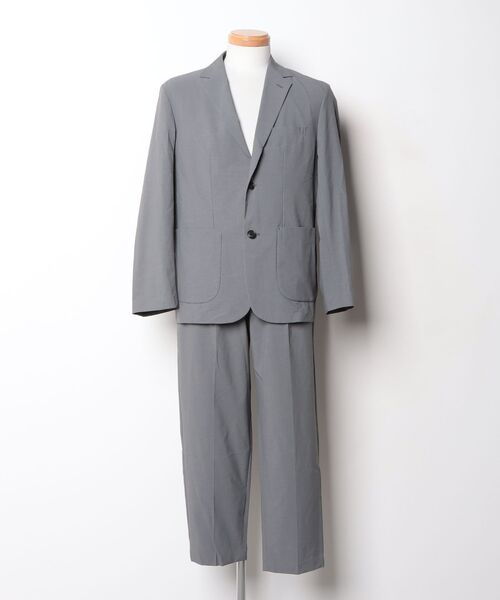 「SHIPS any」 セットアップ MEDIUM グレー メンズ
