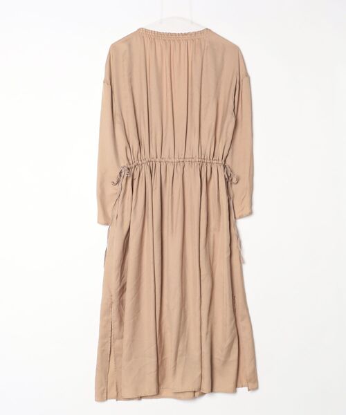 「CITY」 7分袖ワンピース 1 ベージュ レディース_画像2