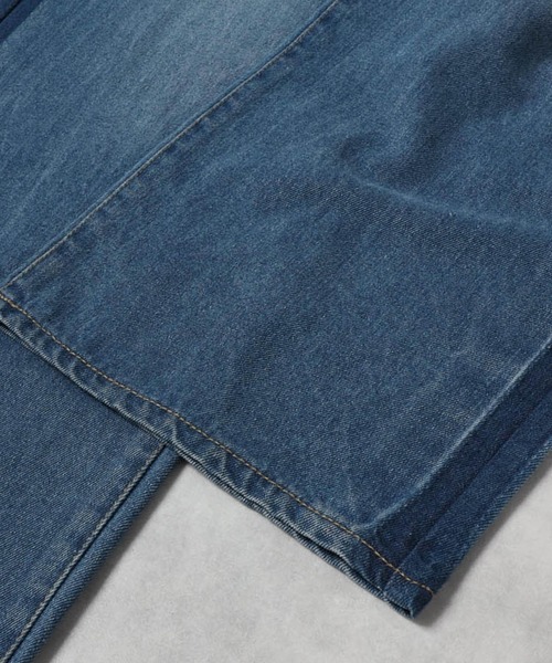 [Bonjour Sagan] Denim брюки M индиго голубой женский 