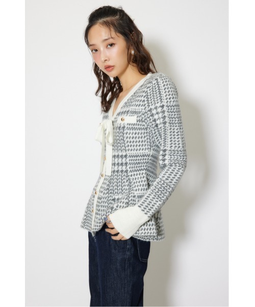 rienda（リエンダ） ニット セーター 2WAYペプラムジャガードニット