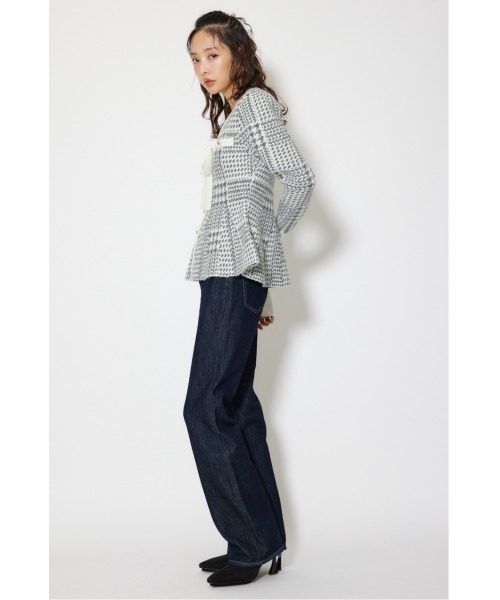 rienda（リエンダ） ニット セーター 2WAYペプラムジャガードニット