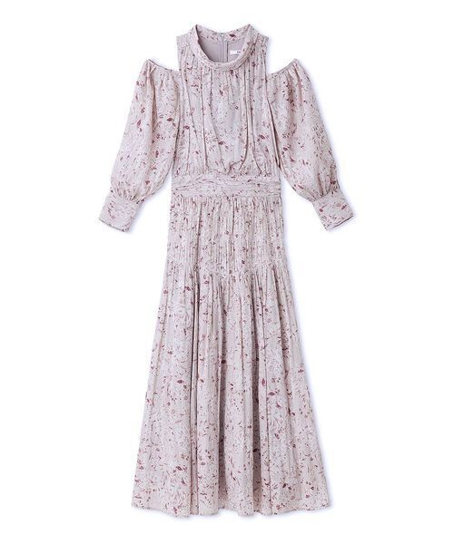 SNIDEL（スナイデル） ワンピース コールドショルダーロングワンピース