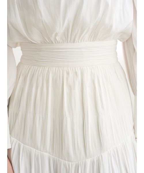 SNIDEL（スナイデル） ワンピース コールドショルダーロングワンピース