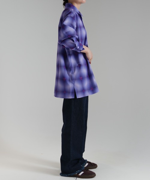 「.ENDRECHERI.」 長袖シャツ M グリーン メンズ_画像7