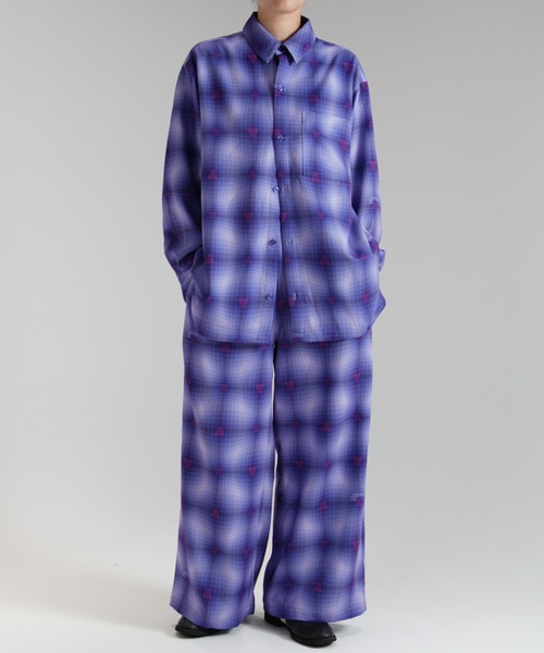 「.ENDRECHERI.」 長袖シャツ M グリーン メンズ_画像9