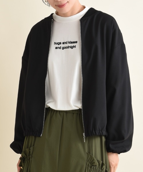 「INTERPLANET」 ブルゾン FREE カーキ レディース_画像5