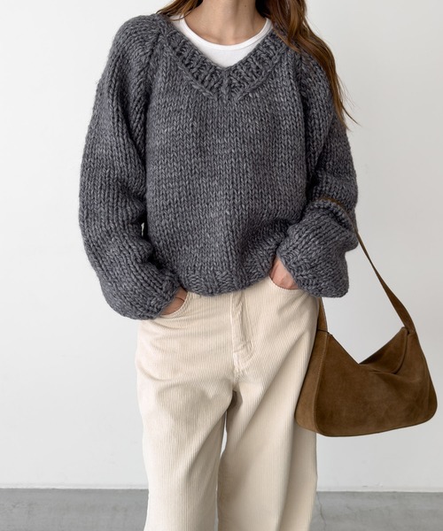 CANAL JEAN（キャナルジーン） ニット セーター El mar ウール混