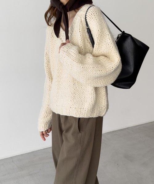 CANAL JEAN（キャナルジーン） ニット セーター El mar ウール混