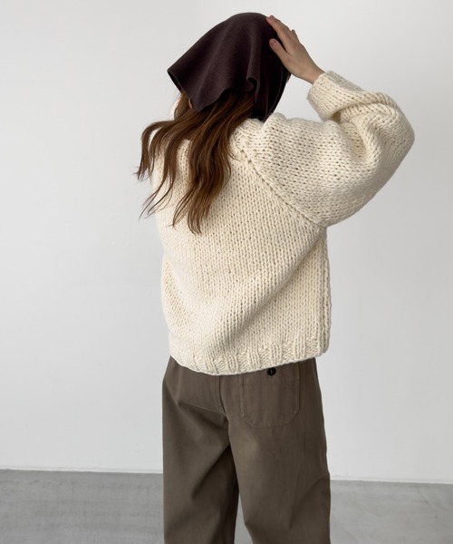 CANAL JEAN（キャナルジーン） ニット セーター El mar ウール混