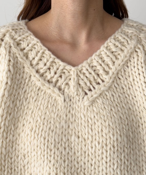 CANAL JEAN（キャナルジーン） ニット セーター El mar ウール混