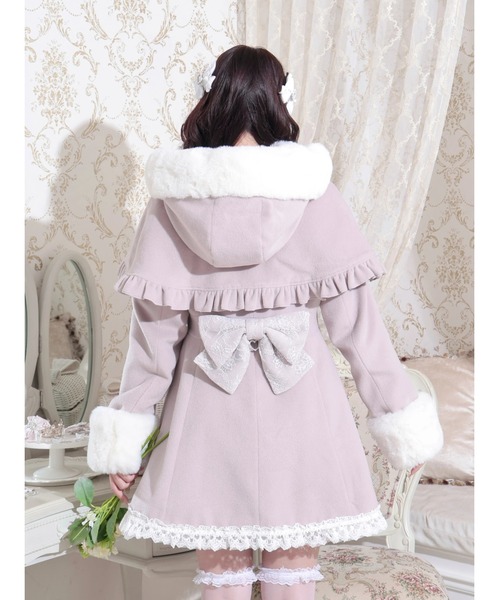 NOEMIE（ノエミー） コート アウター ケープフリルドーリーフレア