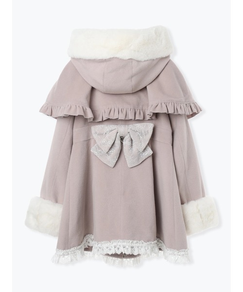 NOEMIE（ノエミー） コート アウター ケープフリルドーリーフレア