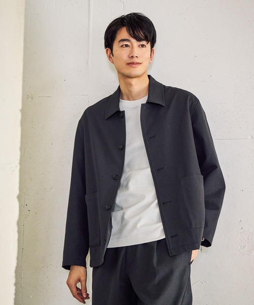 GLOBAL WORK（グローバルワーク） シャツ SOLOTEX(R)お手入れらくらく