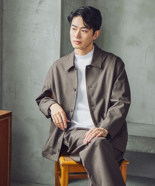 GLOBAL WORK（グローバルワーク） シャツ SOLOTEX(R)お手入れらくらく