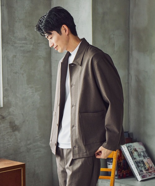 GLOBAL WORK（グローバルワーク） シャツ SOLOTEX(R)お手入れらくらく