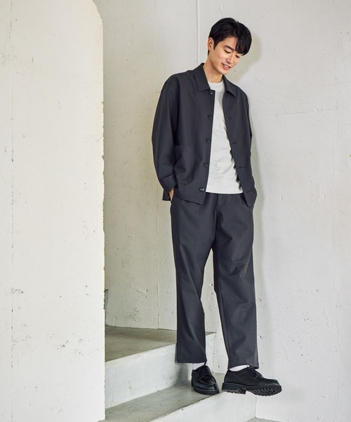 GLOBAL WORK（グローバルワーク） シャツ SOLOTEX(R)お手入れらくらく