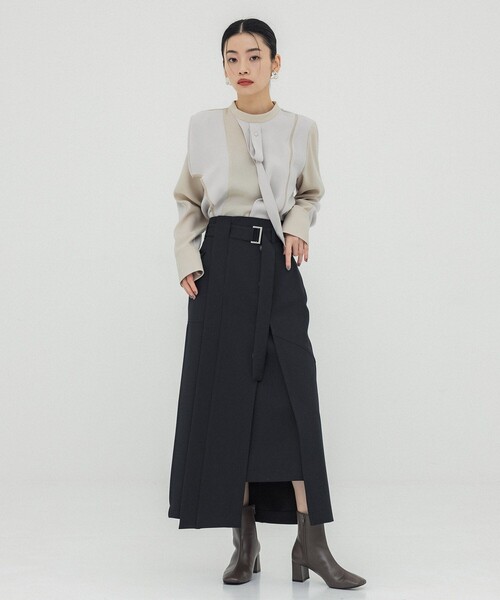 UNITED TOKYO ユナイテッドトウキョウ　クロックコンビタイトスカート UNITED TOKYO（ユナイテッドトウキョウ）の「クロックコンビタイト