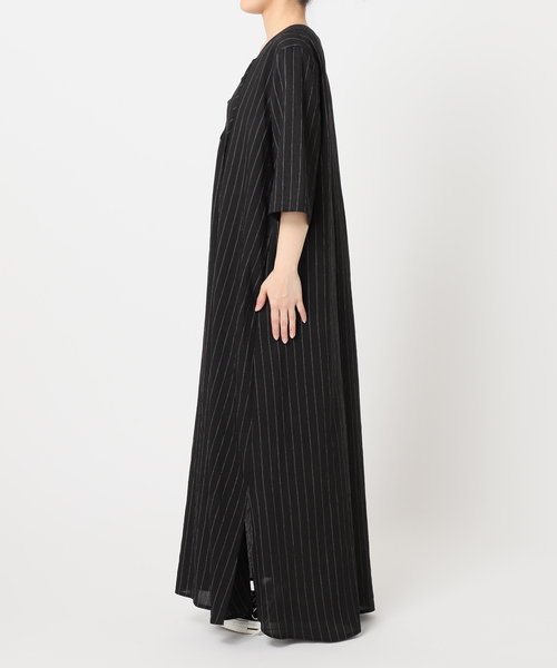 「CITYSHOP」 半袖ワンピース 36 ブラック レディースの画像