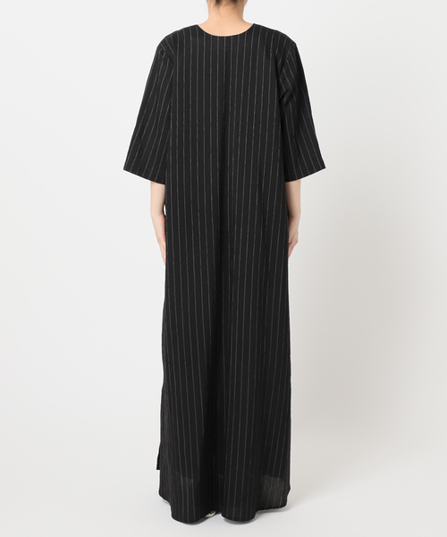 「CITYSHOP」 半袖ワンピース 36 ブラック レディースの画像