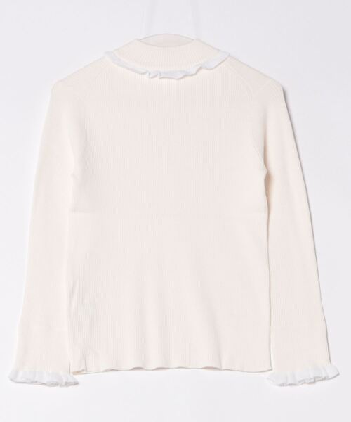 「Maglie le cassetto」 長袖ニット 9号 ブラック レディース_画像2