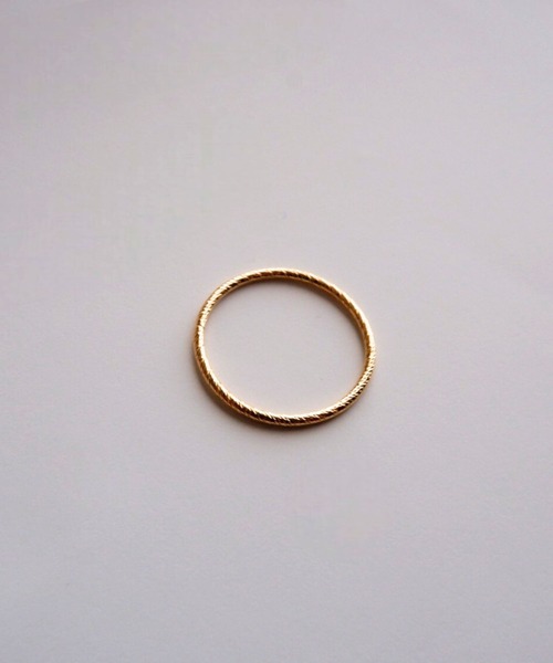 ゴールドリング　シンプル リング 指輪 エターナルマリッジ K18 ゴールド 18金 lr56-0001-yg