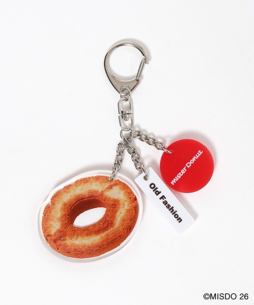 LEPSIM（レプシィム） キーホルダー 「Mister Donut」ドーナツチャーム