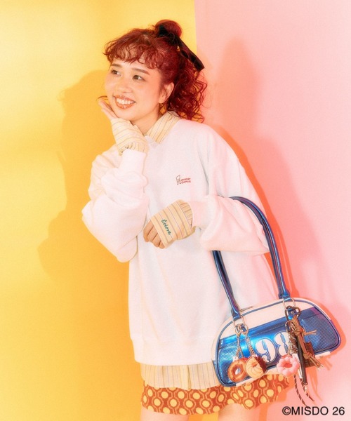 LEPSIM（レプシィム） キーホルダー 「Mister Donut」ドーナツチャーム