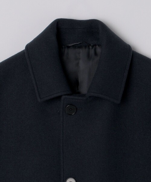 ステンカラーコート コート SHIPS: Super 140's MELTON CAR COAT メンズの画像