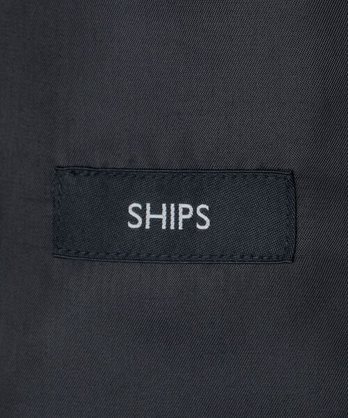 ステンカラーコート コート SHIPS: Super 140's MELTON CAR COAT メンズの画像