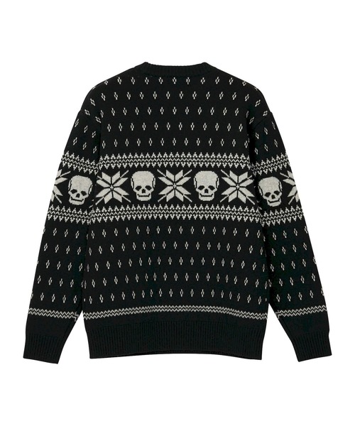 HYSTERIC GLAMOUR DEVIL 編込 セーター HYSTERIC GLAMOUR