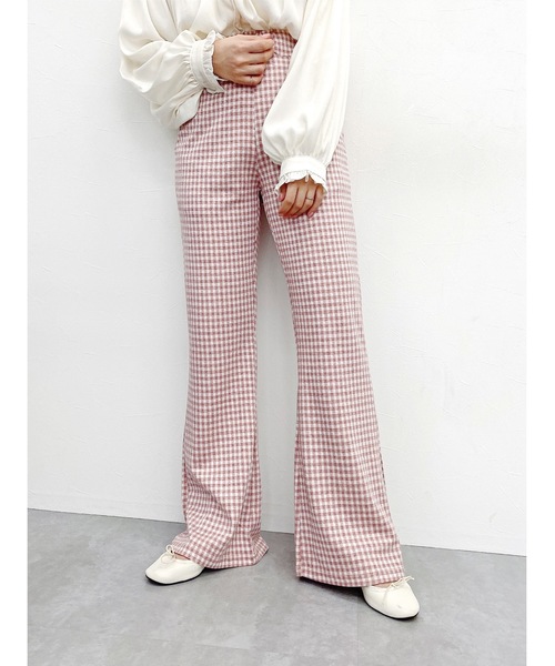 「JUMELLE」 イージーパンツ FREE ブルー レディース_画像6