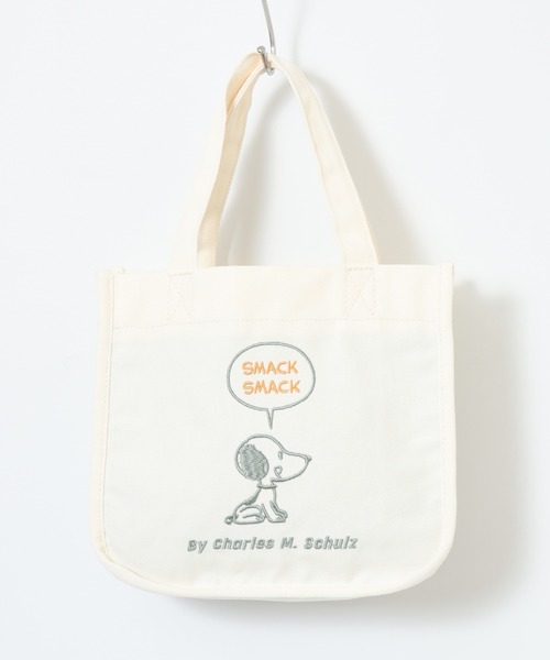 SNOOPY（スヌーピー） トートバッグ 小さめ ミニ ミニトートバッグ