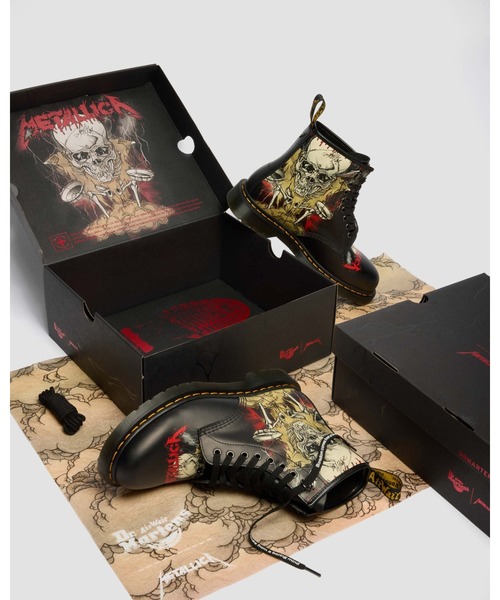 Dr.Martens（ドクターマーチン） ブーツ 1460 METALLICA SKULL