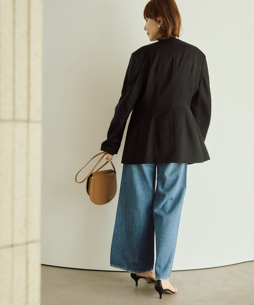 VERMEIL par iena（ヴェルメイユパーイエナ） ジャケット ノーカラー