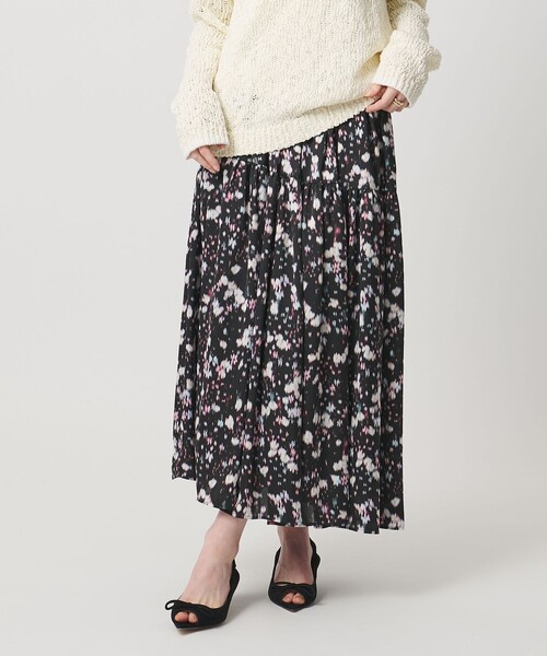 UNITED ARROWS（ユナイテッドアローズ） スカート サテン フラワー