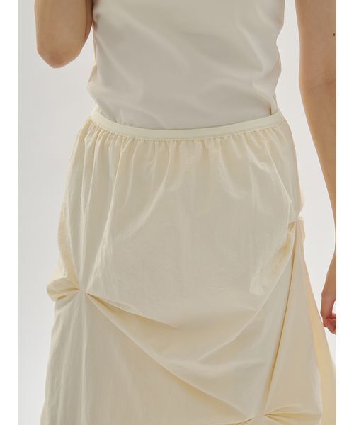 emmi スカート タックフォルムスカート/撥水 : ZOZOTOWN Yahoo!店
