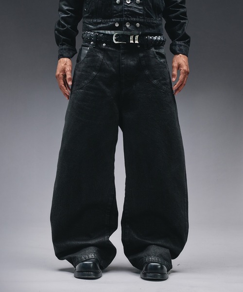 ANDER HUNK ジーンズ 14oz Wax Coated Curve Denim / 14オンスワックス