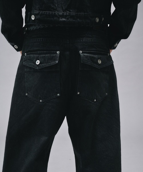 ANDER HUNK ジーンズ 14oz Wax Coated Curve Denim / 14オンスワックス