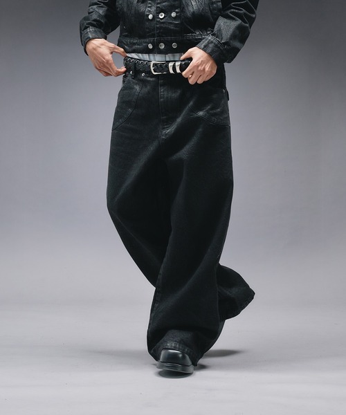 ANDER HUNK ジーンズ 14oz Wax Coated Curve Denim / 14オンスワックス