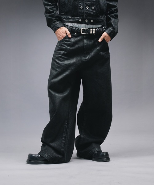 ANDER HUNK ジーンズ 14oz Wax Coated Curve Denim / 14オンスワックス