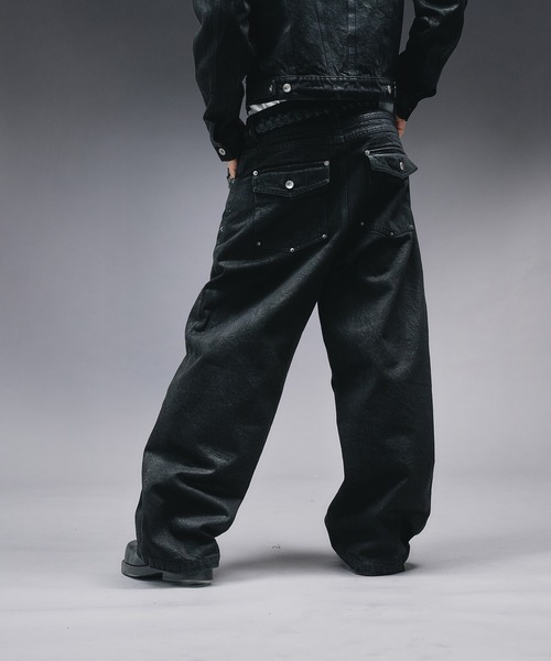ANDER HUNK ジーンズ 14oz Wax Coated Curve Denim / 14オンスワックス