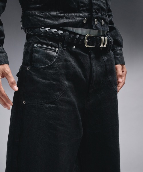 ANDER HUNK ジーンズ 14oz Wax Coated Curve Denim / 14オンスワックス