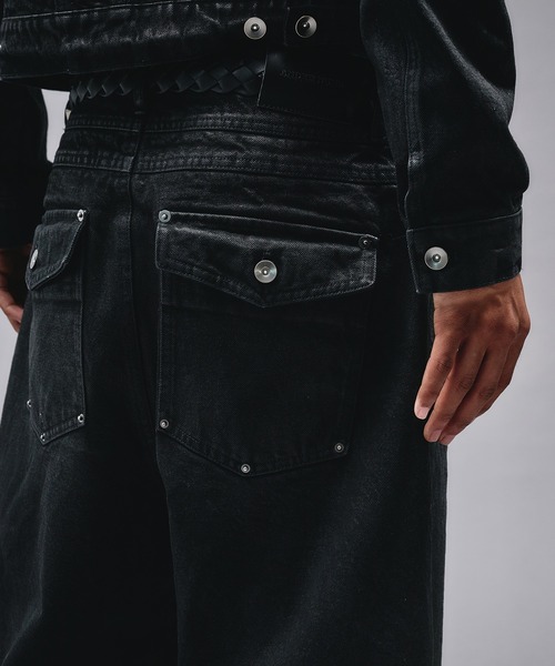 ANDER HUNK ジーンズ 14oz Wax Coated Curve Denim / 14オンスワックス