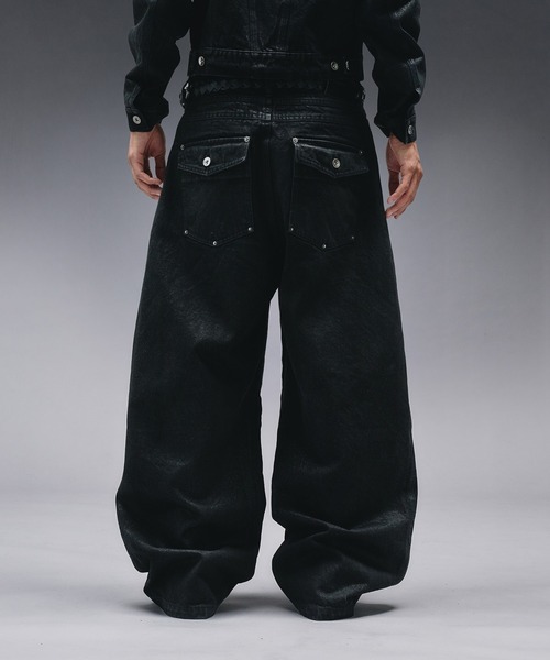 ANDER HUNK ジーンズ 14oz Wax Coated Curve Denim / 14オンスワックス