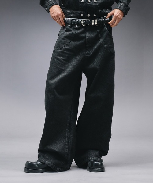 ANDER HUNK ジーンズ 14oz Wax Coated Curve Denim / 14オンスワックス