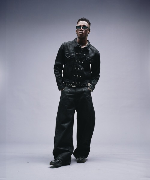 ANDER HUNK ジーンズ 14oz Wax Coated Curve Denim / 14オンスワックス