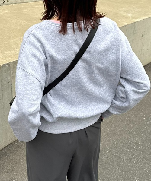 トレーナー スウェット レイヤード風スウェット/WEB限定 レディース_16