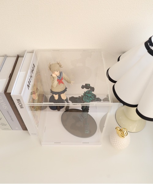 収納 「フィギュアケース 横20×縦20×高さ26cm」アクリルケース