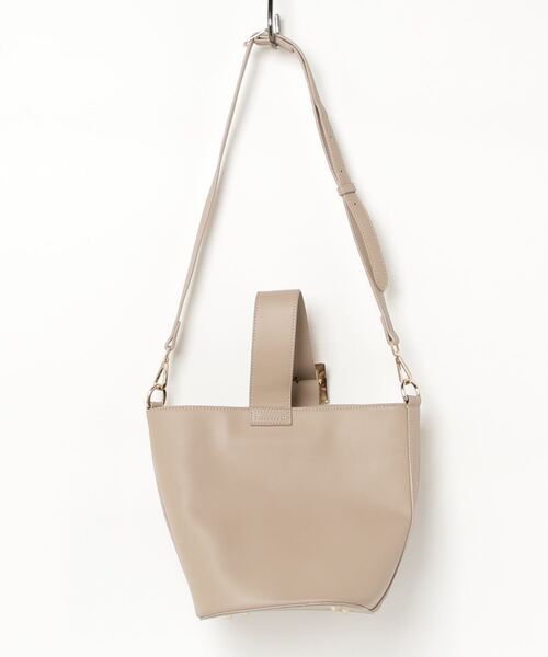 SLOBE 2WAYショルダーバッグ　ベージュ　トート　slobe iena スローブ イエナ SLOBE IENA Maison de Z/メゾン ド ゼット ボストン